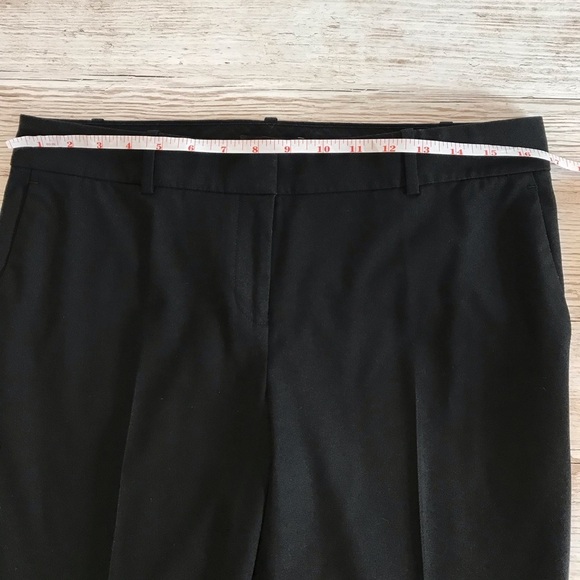 Ann Taylor Devin Black Trouser Dress Pants 8P - Picture 5 of 11